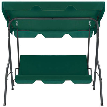 Schommelstoel – Schommelbank – Tuinbank – Rocking Chair – Green Garden Swing Bench – Comfortabele Stof – Groot Formaat 170x110x153 cm