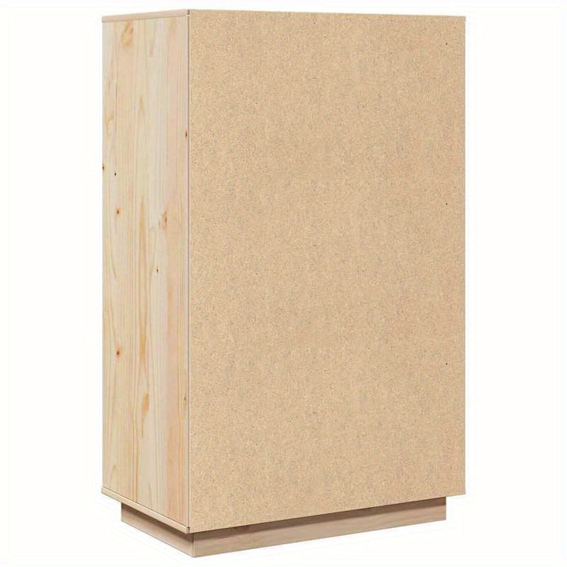 Opbergkast – Locker – Dressoir – Sideboard – Highboard – Massief Grenenhout – Stijlvol Design – 67x40x108,5 cm – Stevig & Ruim