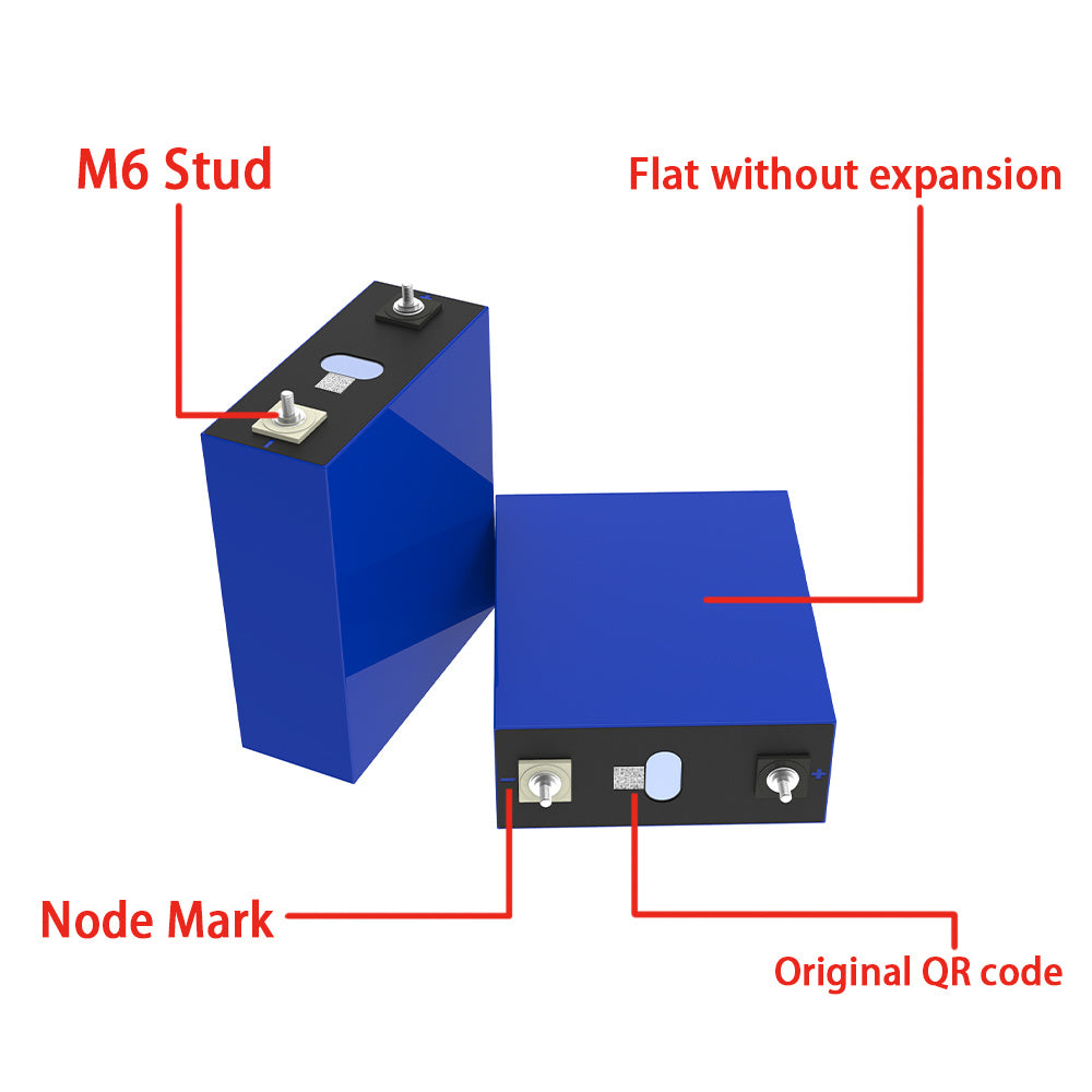 lithium accu – li-ion batterij – LiFePO4 accu – startaccu – camperaccu – 3,2V 280Ah – lichtgewicht en lange levensduur
