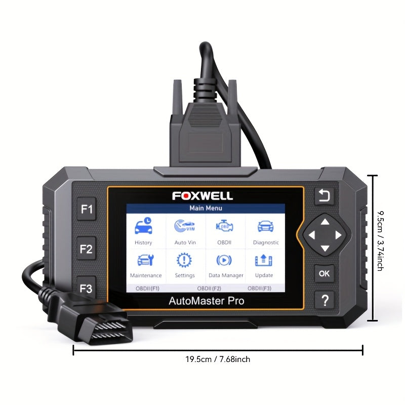 OBD2 Scanner – Autodiagnose Tool – Codelezer – Foutcode Scanner – Auto Diagnoseapparaat – Volledige Systeemdiagnose – Olie Reset Functie – Check Engine Uitlezen