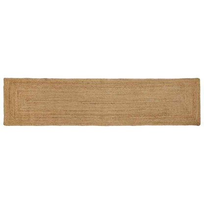 Tapijt Beige 60 x 400 cm Jute