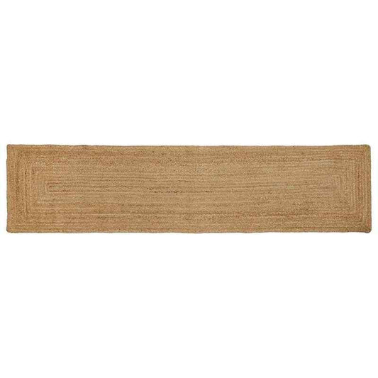 Tapijt Beige 60 x 400 cm Jute