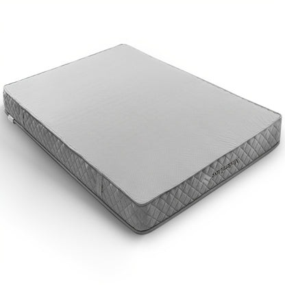 Orthopedic Cold Foam Mattress 120x200cm, Mattress with 7-zone Pocket Spring Core, Firmness Level H3 (medium Firm), 20cm High, 4 Handles + Vacuum Packaging