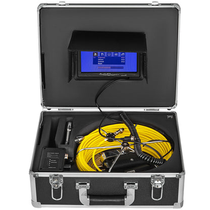 Rioolcamera – Inspectiecamera – Endoscoop – Leidingcamera – Buisinspectie – 20 Meter Kabel – 9 Inch LCD Scherm