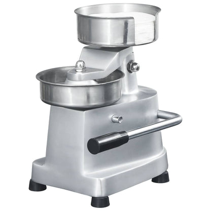 Hamburgerpers – Burgermaker – Hamburgermaker – Burgerpersmachine – Hamburgervormer – 130 mm Diameter – Aluminium Behuizing – RVS Voedselveilige Delen