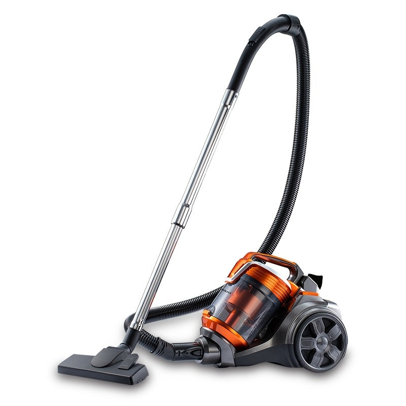Handstofzuiger – Handheld Stofzuiger – Draadgebonden Stofzuiger – Zakloze Stofzuiger – Huisdier Stofzuiger – 15.000 Pa Zuigkracht – 2-in-1 Stofborstel – Oranje