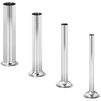 Horizontal Manual Sausage Stuffer Filler Syringe, 5L + 4 Funnels