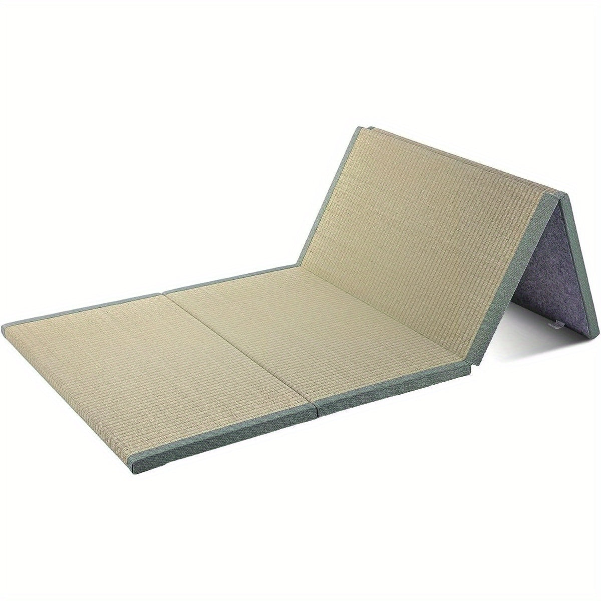 Turnmat – Gymnastiekmat – Vloermat – Opvouwbare Mat – Tatamimat – Natuurlijke Grasvezels – Comfortabel & 200x100x3,5 cm