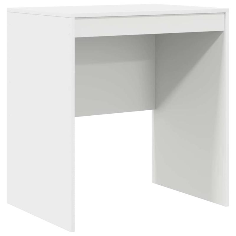Desk with storage space with shelf 2pcs white 70 x 50 x 76cm Sleek exterior, ample storage space, sturdy and smooth, featuring a minimalist yet functional design., Study Table, Contemporary Desk, Modern Furniture, Robust Buil