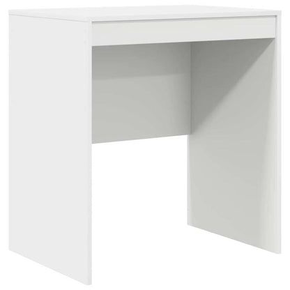 Desk with storage space with shelf 2pcs white 70 x 50 x 76cm Sleek exterior, ample storage space, sturdy and smooth, featuring a minimalist yet functional design., Study Table, Contemporary Desk, Modern Furniture, Robust Buil