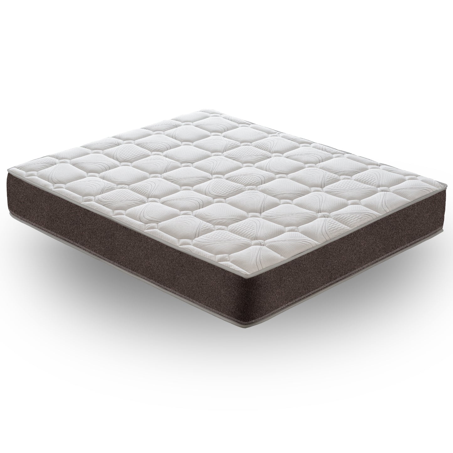 Orthopedic Mattress with 800 Independent Pocket Springs, 25 cm Height, 4 cm Memory Foam, Highly Breathable, Excellent Support, 13 Zoned Design, 100% Made in Italy