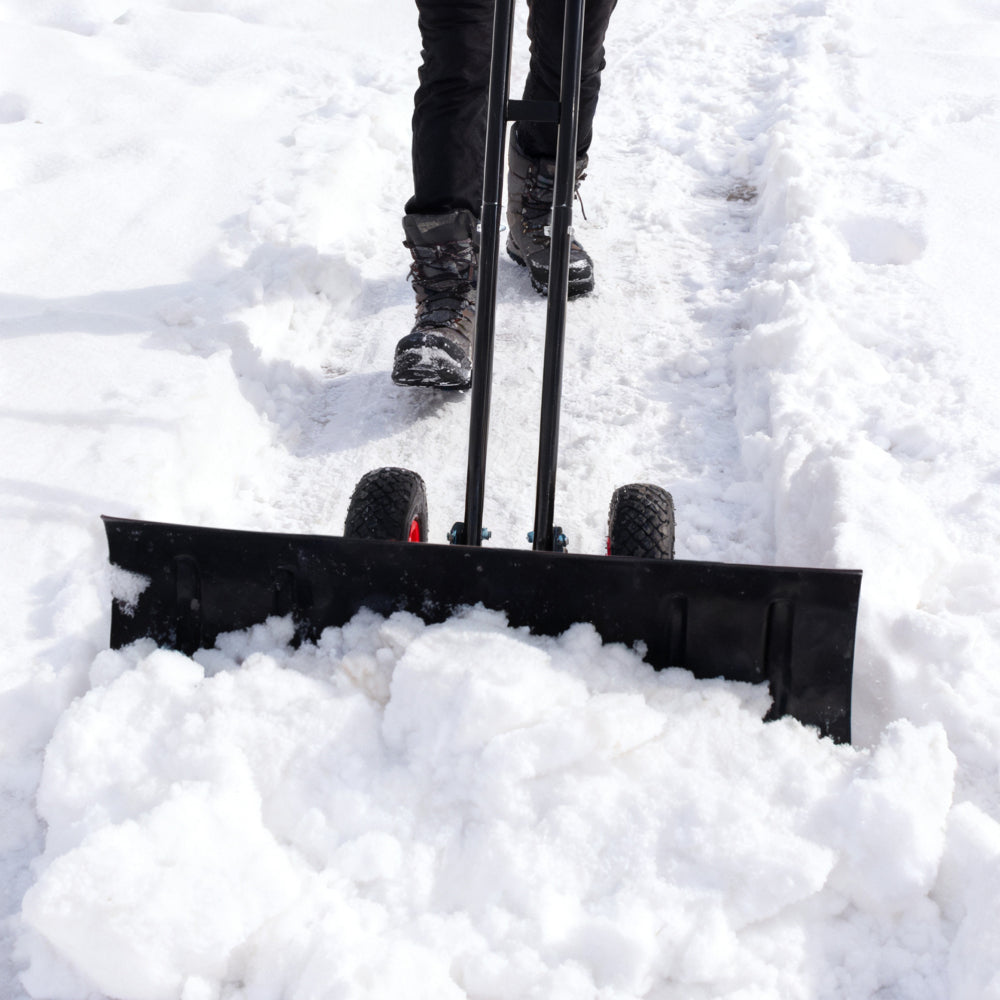 Sneeuwschuiver – Sneeuwschep – Sneeuwruimer – Sneeuwbladschep – Winterruimer – Verstelbare Hoogte 5-standen – Stalen Blad 74 cm
