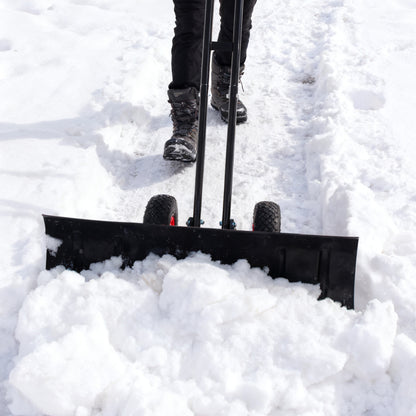 Sneeuwschuiver – Sneeuwschep – Sneeuwruimer – Sneeuwbladschep – Winterruimer – Verstelbare Hoogte 5-standen – Stalen Blad 74 cm