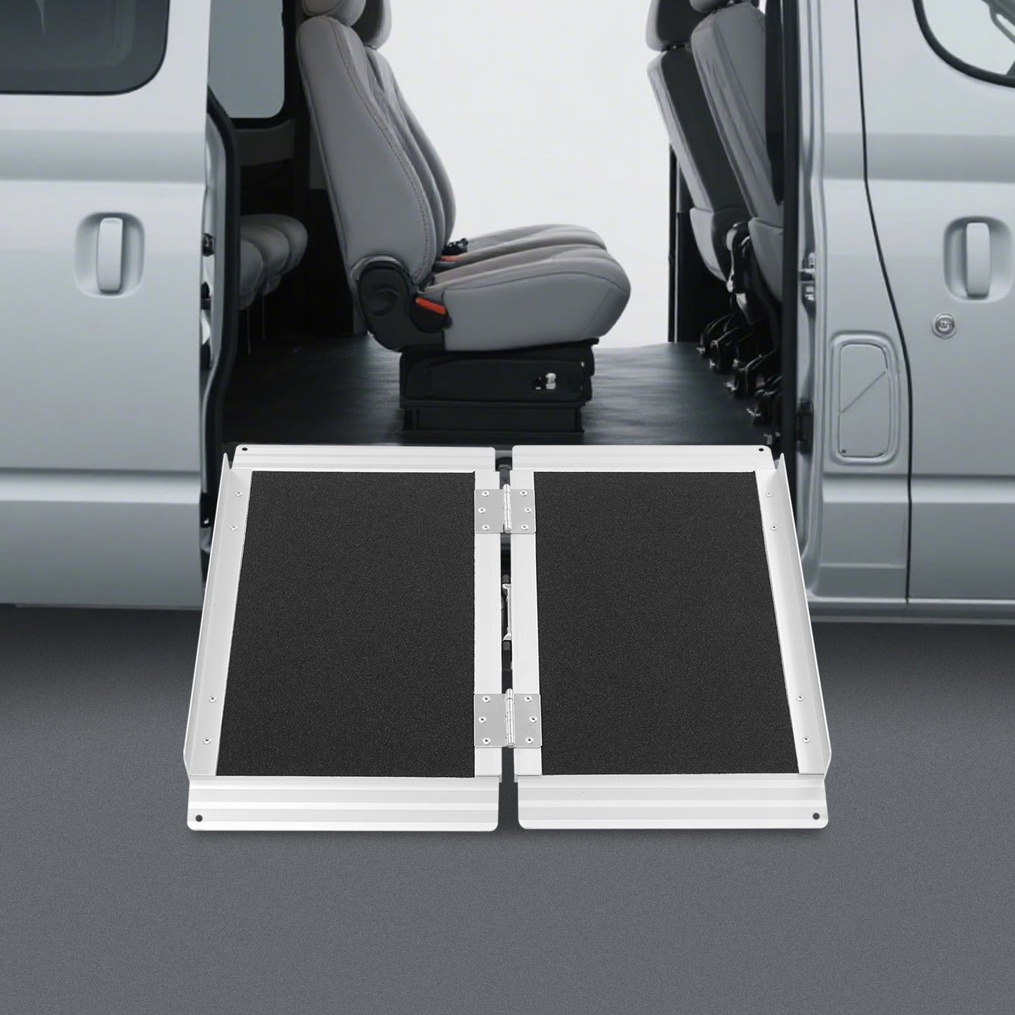 60.96cm Foldable Ramp | Aluminum Alloy, Foldable Ramps for and Walkers, Brand: NaMaSyo