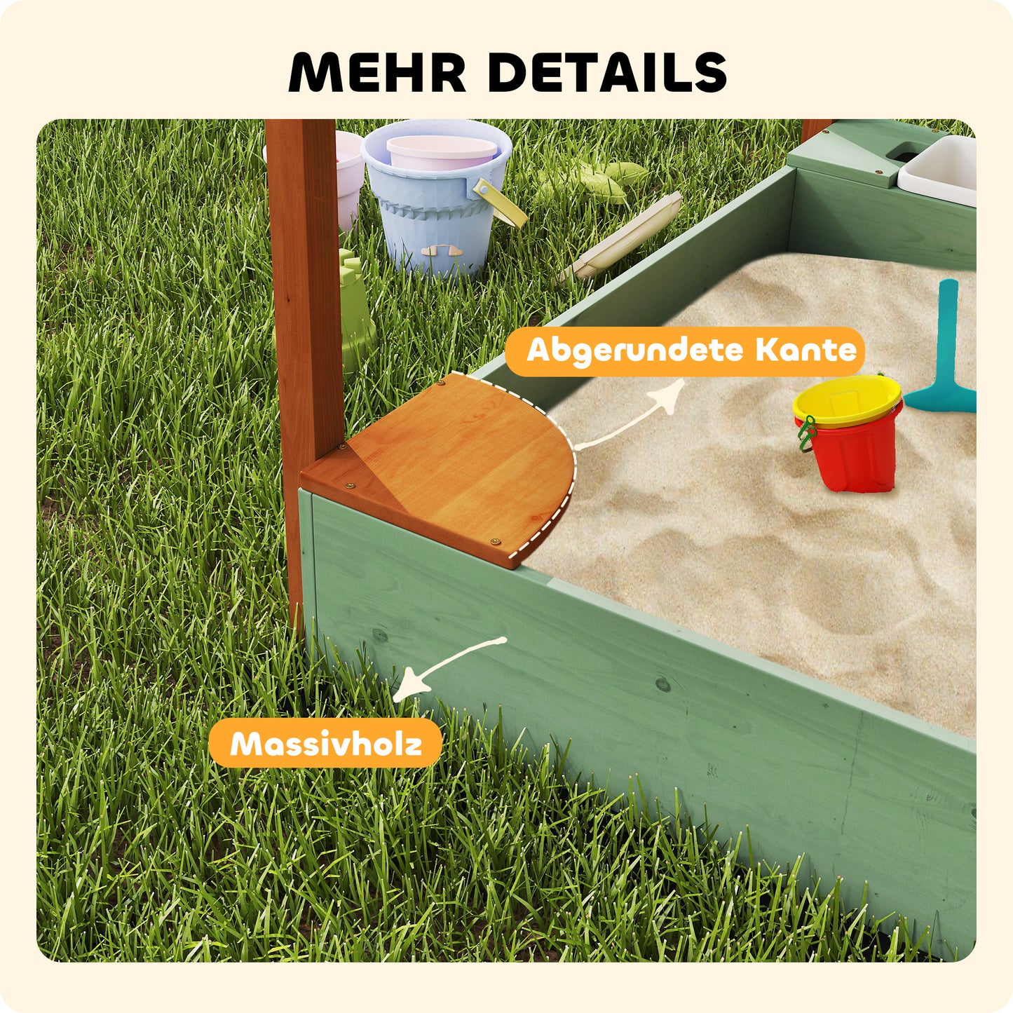 Tuinset Bistro – 3-delige Tuinmeubelset – Rattan Tuinstoelen – Koffietafel Set – Geel – Compact Formaat – Weerbestendig Materiaal