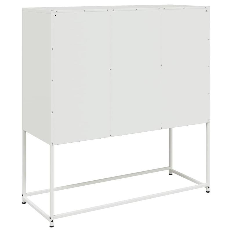 Sideboard 100.5x39x107cm steel wit Practical and removable