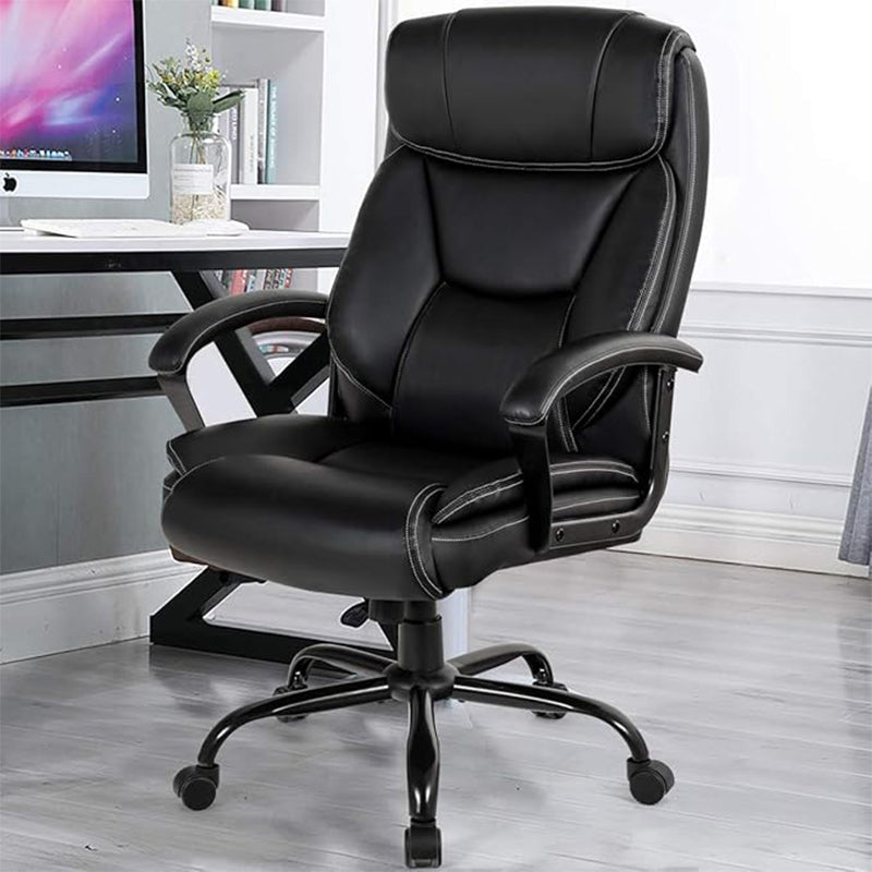 Bureaustoel – Office Chair – Ergonomische Stoel – Gamestoel – Bureaufiets – Verstelbare Zithoogte – Zacht PU-Materiaal