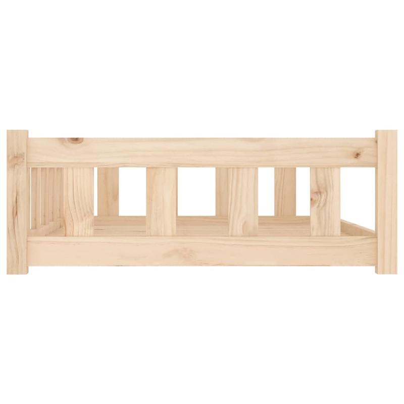 Hondenmand Extra Groot – Hondenbed XXL – Hondenkussen Groot – Donutmand Groot – Hondenbank Medium – Massief Dennenhouten Constructie – Orthopedisch Comfort – 105,5x75,5x28 cm – Wit Rechthoekig Design – Duurzaam en Stevig