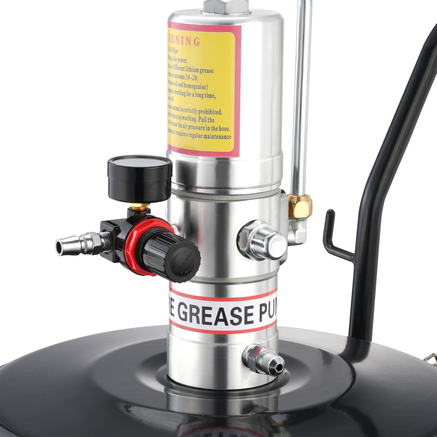 Vetpomp – Smeerpomp – Pneumatische Vetpomp – Vetspuit – Smoring Pomp – 40 Liter Capaciteit – Aluminium Behuizing