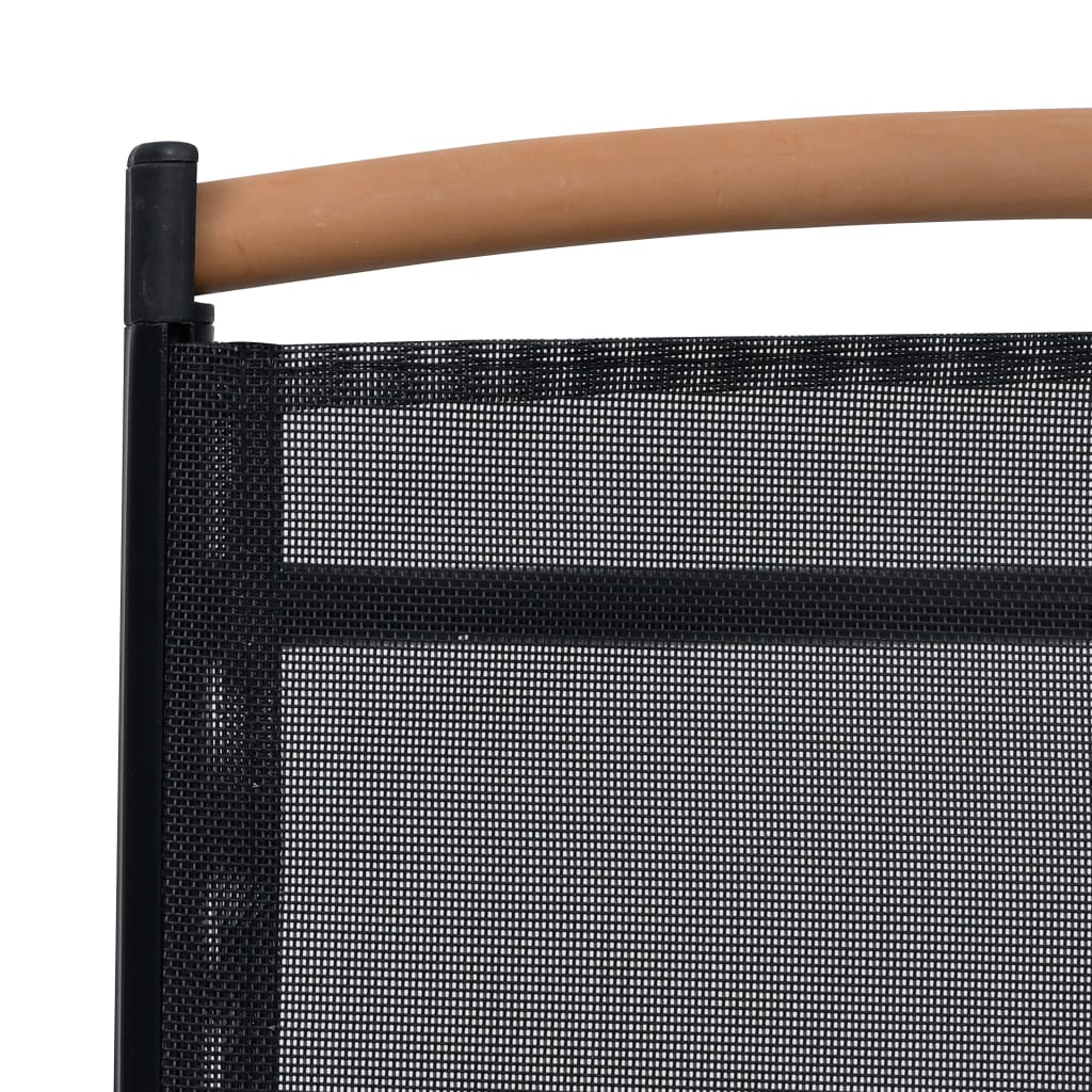 Tuinstoelen – Inklapbare Stoelen – Balkonstoelen – Aluminium Frame – Verstelbare Rugleuning – Weerbestendige Bekleding