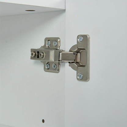Schoenenkast – Schoenopberger – Schoenrek – Schoenkommode – Halmeubel – MDF – Drie Lagen – Open Lade – Draagvermogen 20KG – Wit