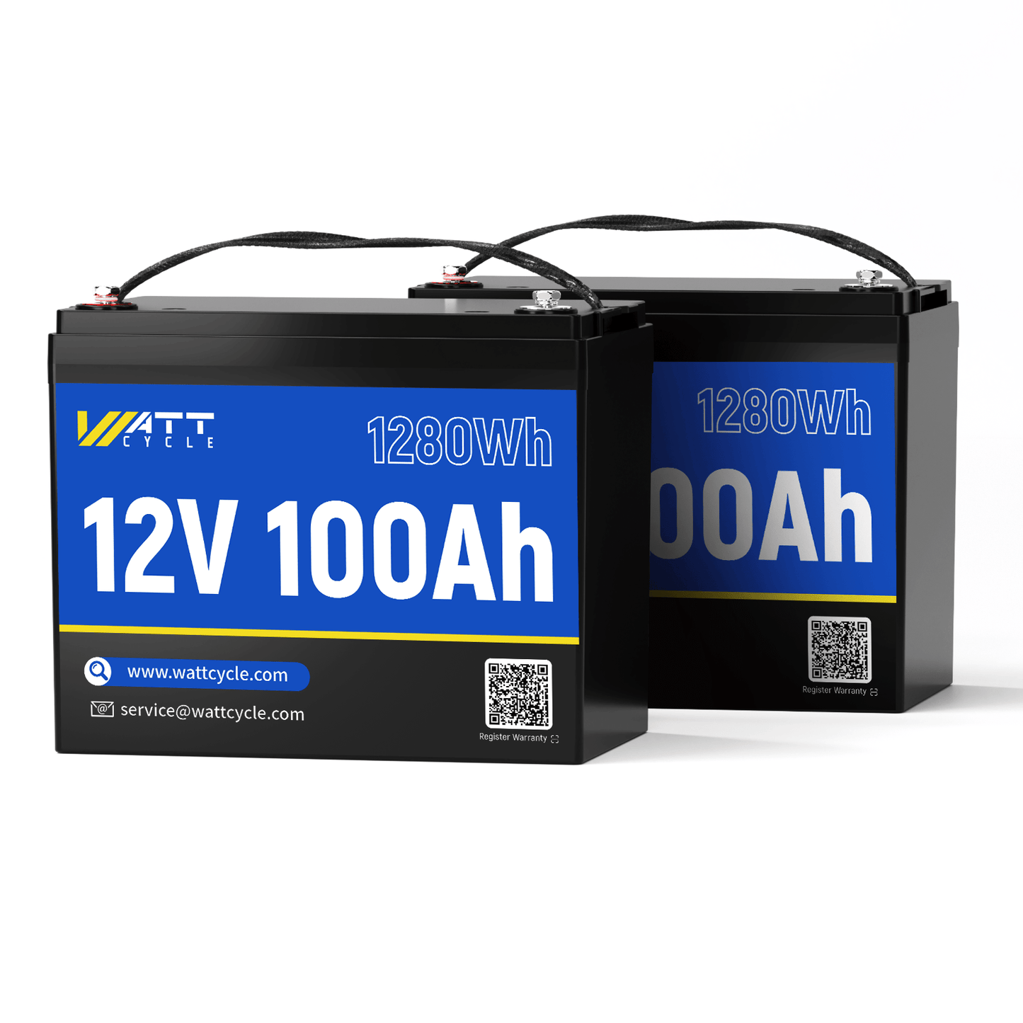 Lithium Accu – LiFePO4 Accu – Camper Accu – Zonnepanelen Accu – Boot Accu – Compact Ontwerp – 20.000+ Cycli – 100A BMS & Lage Temperatuurbescherming