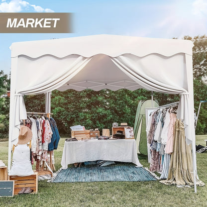 Tuinpaviljoen 3x3 – Partytent – Vouwtent – Pergola – Overkapping – UV 50+ Bescherming – Verstelbare Hoogte