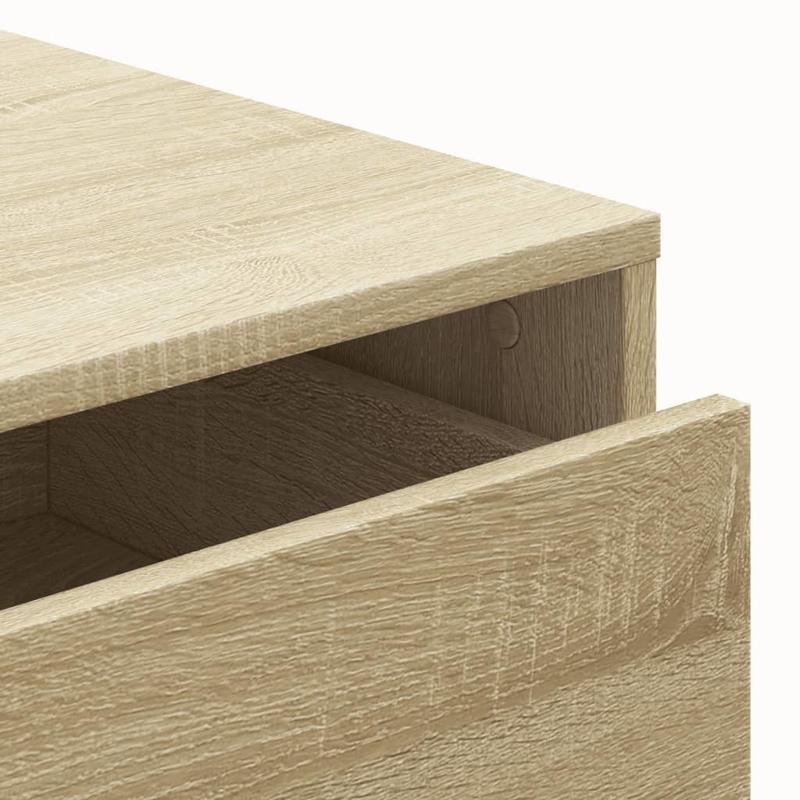 Craft Storage Easy assemble Modern chest of drawers dFTangle oak sonoma 60x41x58cm wood dFTengineering Art Storage Cabinet, Storage Cabinets