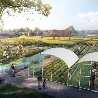 Buitenverblijf kippenhok – Ren – Dierenkooi – Kippenren – Buitenren – 3x6x2 meter – Gegalvaniseerd Stalen Frame – UV-bestendig PE Dak
