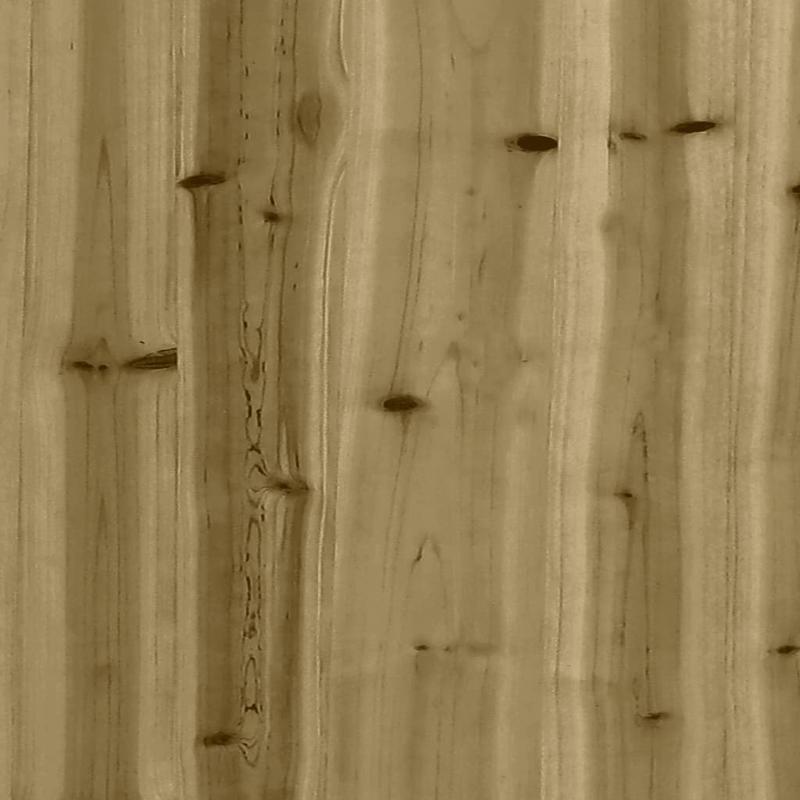 Plantenbak – Bloembak – Bloemstandaard – Bloempot – Plantbak – Verhoogd Design – Geïmpregneerd Grenenhout 50x50x45,5 cm