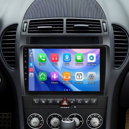 Autoradio – Auto Radio – 2 DIN Radio – 2DIN Autoradio – DAB+ Radio – 9 Inch IPS Touchscreen – Android 15 Systeem – Wireless CarPlay & Android Auto