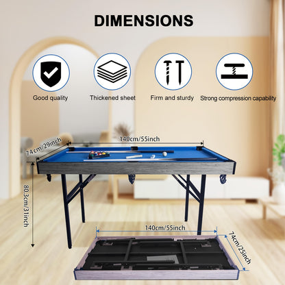 A 5-Foot Folding Table That Serves Three Functions, Making It an Ideal Present, Without Battery