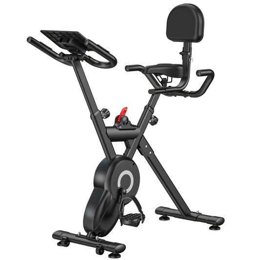 Krachttrainer – Fitnessapparaat – Weerstandsbanden – Trainingsapparaat – Fitnessapparaat thuis – Instelbare magnetische weerstand – Compact en duurzaam staal