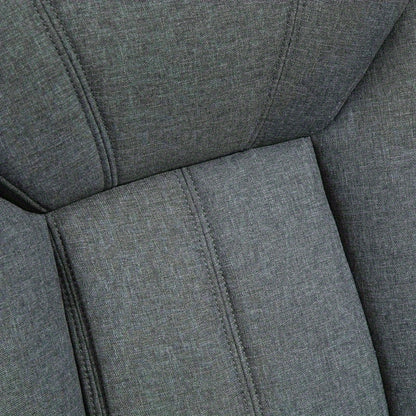 Ergonomische Bureaustoel – Kantoorstoel – Werkstoel – Computestoel – Verstelbare Stoel – Aluminium Frame – Handmatige Rugleuning