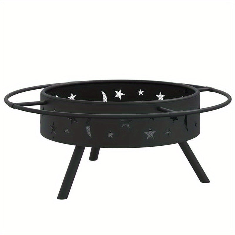 Vuurkorf – Tuinhaard – Vuurschaal – Buitenhaard – XXL 70 Cm Diameter – Stevig Metaal – Inclusief Vuurschep - QUORE