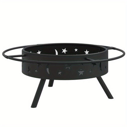 Vuurkorf – Tuinhaard – Vuurschaal – Buitenhaard – XXL 70 Cm Diameter – Stevig Metaal – Inclusief Vuurschep - QUORE