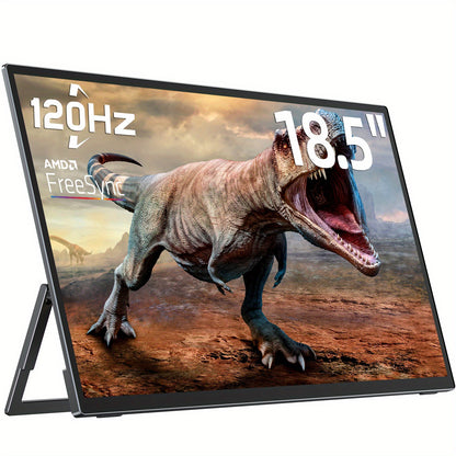 Monitor – Gaming Monitor – USB-C Scherm – Full HD Scherm – Portable Monitor – 18.5 Inch - 120Hz Verversingssnelheid – FreeSync Ondersteuning – sRGB Kleurruimte – VESA Bevestiging – Kantelbare Standaard