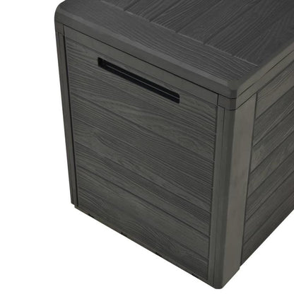 Anthracite Outdoor Storage Box 116X44X55 Cm – Sleek Design, Rational Organisation And Proven Robustness for Modern Living Spaces