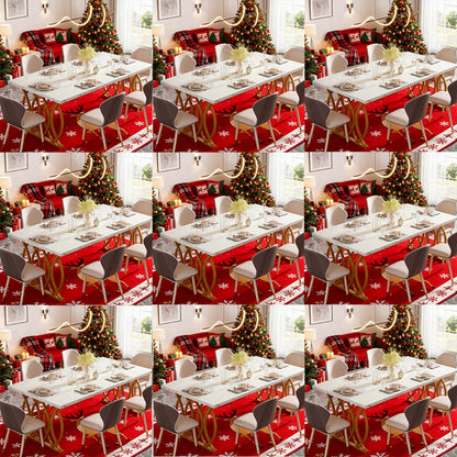 Grote Eettafel – Tafel – Eetkamertafel – Design Tafel – MDF Tafel – Wit Faux Marmer Blad – Gouden Geometrische Poten – 160 cm – Voor 4-6 Personen