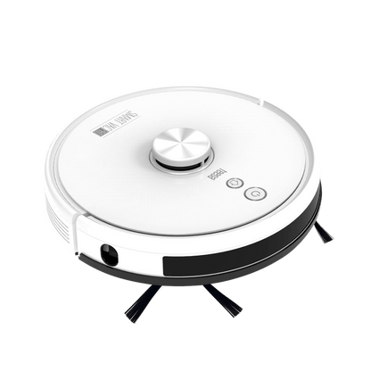 Robotstofzuiger – Robotstofzuiger met Dweilfunctie – Dweilrobot – Schoonmaakrobot – Dweilmachine – 4 Zuigkrachtstanden – APP-besturing met Laser Navigatie