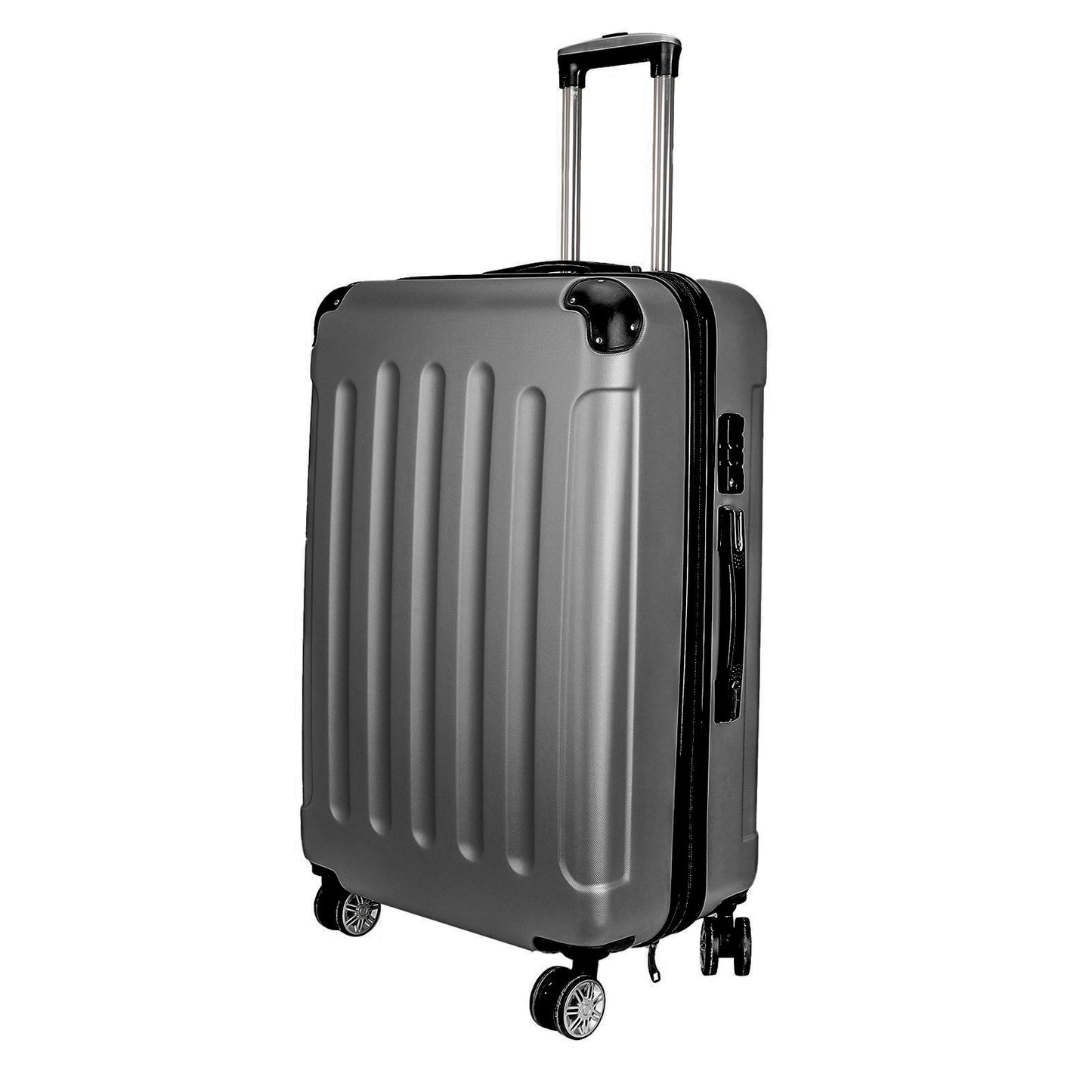 Kofferset – Reiskoffers – Trolley – Bagage – Harde Koffer – 3-delig Set M-L-XL – ABS Hard Shell – 360° Draaibare Wielen & TSA Combinatieslot