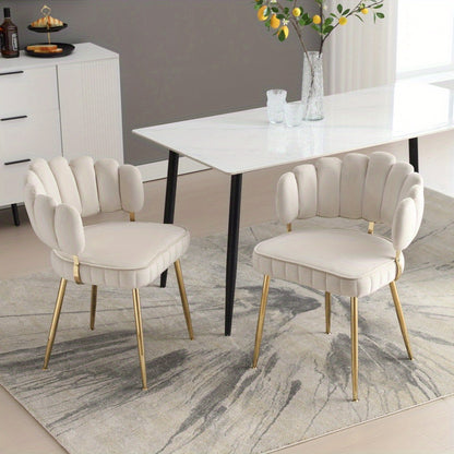 Fauteuil – Fauteuils – Relaxfauteuil – Loungestoel – Draaifauteuil – Velvet Bekleding – Bloemenprint Rugleuning – Ronde Armleuningen – Elegante Metalen Poten – Comfortabel Design