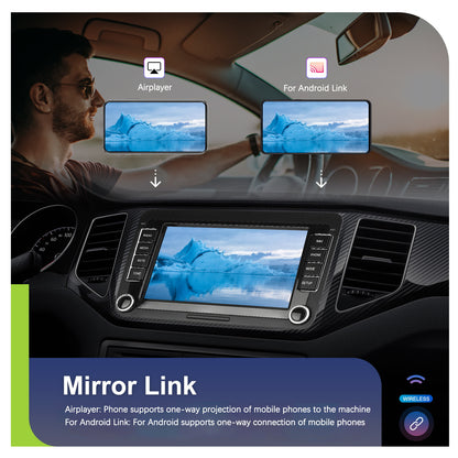 Autoradio – Car Radio – Auto Radio – Multimedia Systeem – In-Car Entertainment – 12,7 Inch HD Touchscreen – Wireless CarPlay & Android Auto met Camera en Microfoon