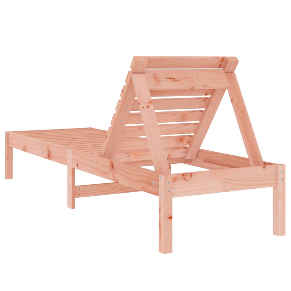 Houten Ligstoel – Houten Loungestoel – Buitenstoel – Tuinstoel – Verstelbare Rugleuning – Massief Vurenhout