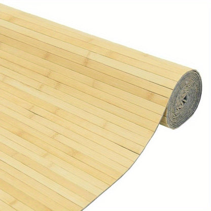 Bamboescherm – Privacy Scherm – Tuinscherm – Afzetting – Balkonscherm – Beige – 165x400 cm – Duurzaam Hardhout Bamboe – Lichtgewicht & Eenvoudig te Plaatsen