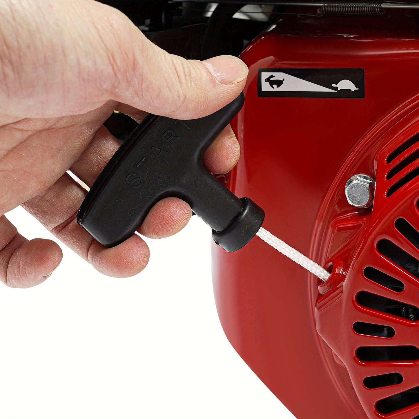 Motorblok – Benzinemotor – 4-Takt Motor – Compact Motor – Duurzaam Motorblok – 7,5 PK – Handstart – Geschikt Voor Zware Machines