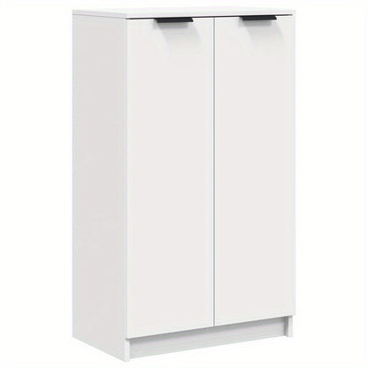 Schoenenkast – Schoenenrek – Schoenenopberger – Halmeubel – Schoenenbankje – Wit – Compact 59x35x100 cm – Duurzaam Hout
