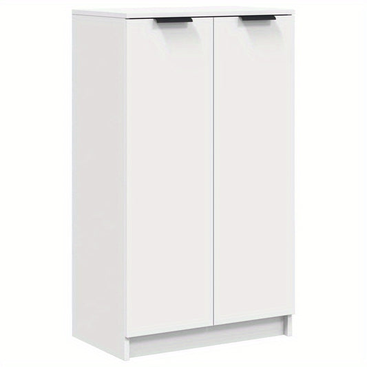 Schoenenkast – Schoenenrek – Schoenenopberger – Halmeubel – Schoenenbankje – Wit – Compact 59x35x100 cm – Duurzaam Hout