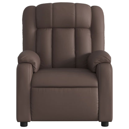 Elektrische Relaxstoel – Relaxfauteuil – Massagefauteuil – TV Stoel – Sta-op Stoel – Handmatig Verstelbaar – Kunstleer – Verstelbare Rugleuning tot 135 Graden