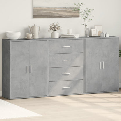 Opbergkast – Dressoir – Kast – Meubel – Opberger – Sonoma Eiken – Duurzaam Hout – Vochtbestendig
